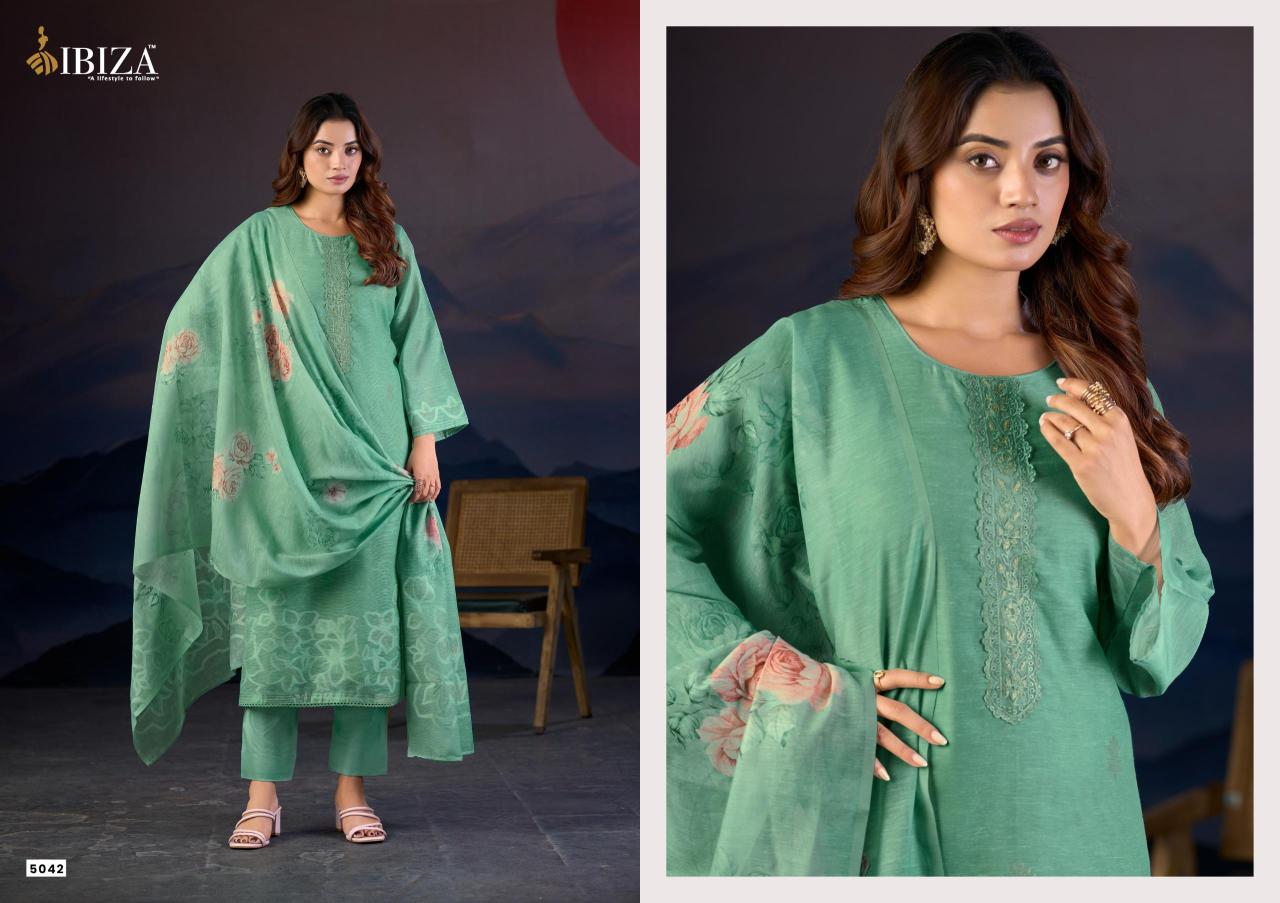 Ibiza gazal buy dress material wholesale surat textile catalogue